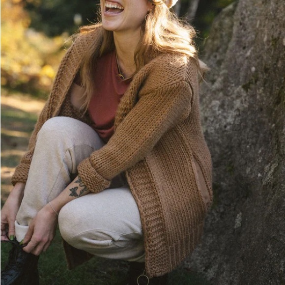 I See You Cardigan in Tawny - Picture 5 of 11